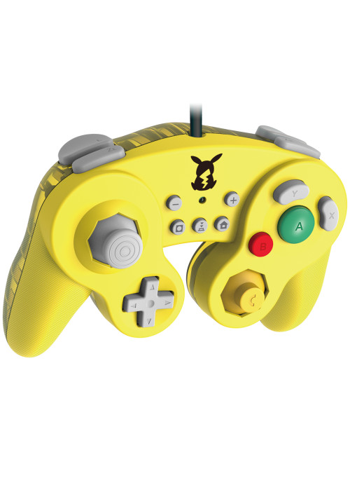 Геймпад проводной Hori Battle Pad-Pikachu (NSW-109U) (Nintendo Switch)